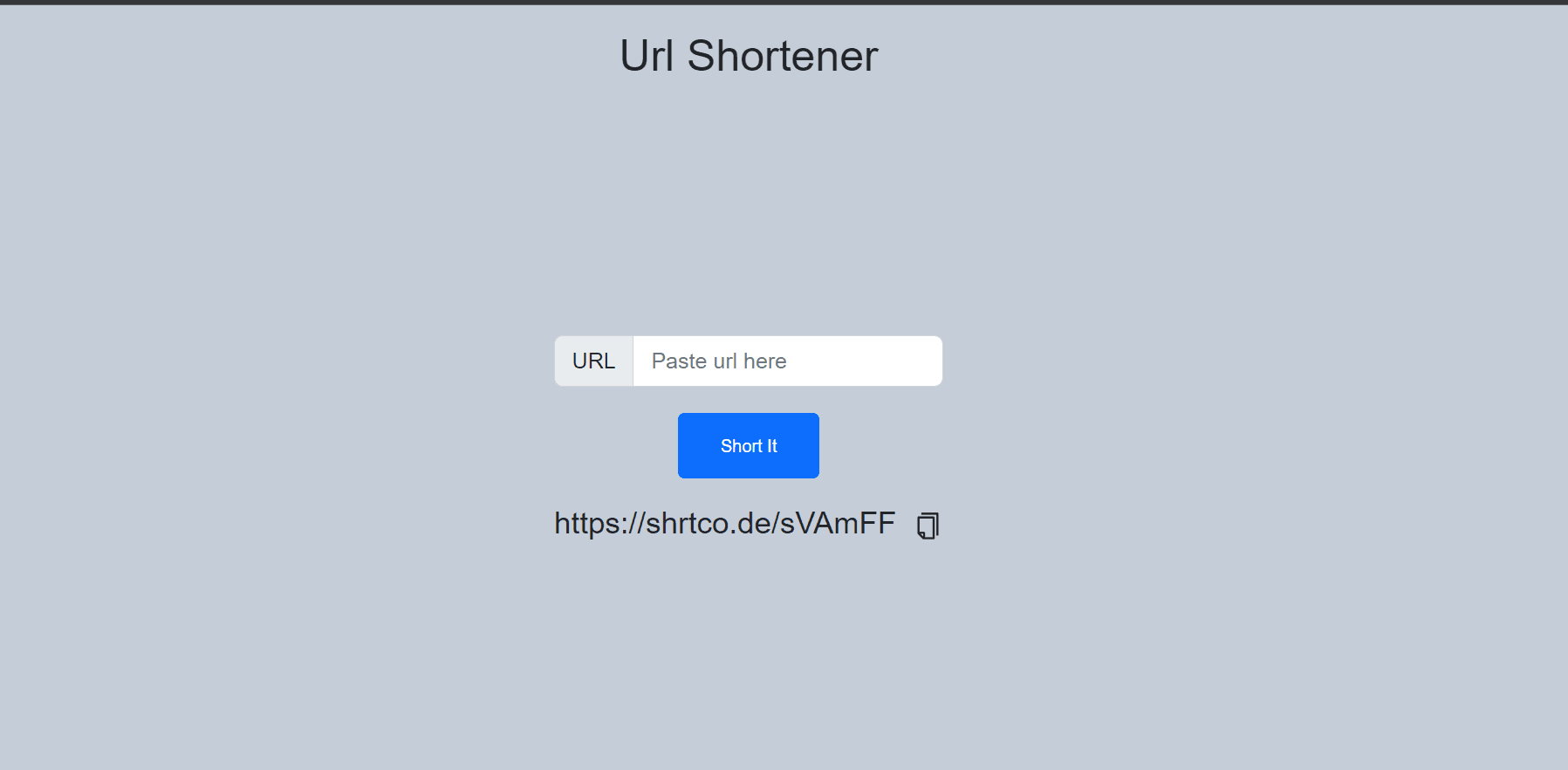 Url Shortener